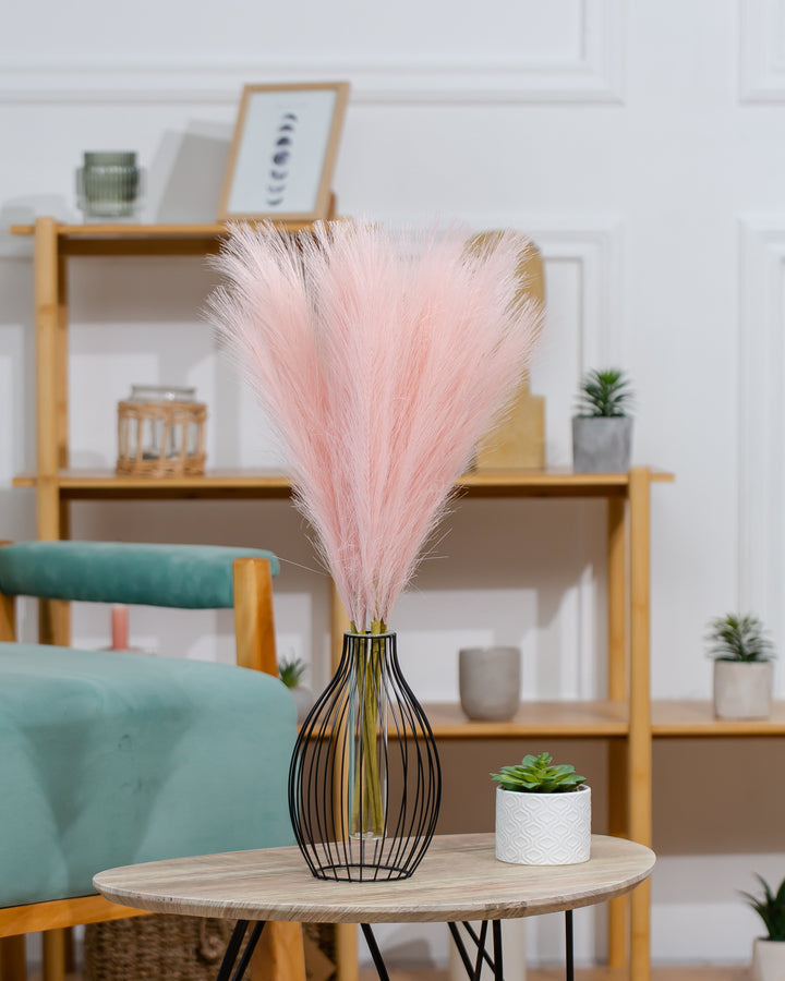 FAUX PAMPAS GRASS - Pink